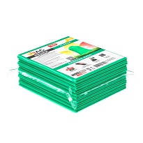 Мешки для мусора 160 л, зеленые, в пачке 10 шт., ПВД, 40 мкм, 900х1100 мм, i-Bag в Волжском