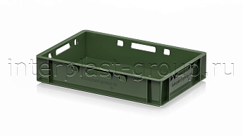 Ящик для мяса и колбасных изделий Е-1 зеленый в Волжском