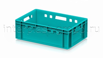 Ящик для мяса и колбасных изделий Е-2 бирюзовый в Волжском