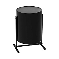 Урна металлическая уличная, Титан, 25 л, цвет черный в Волжском