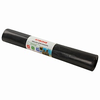 Мешки для мусора 240 л, черные, в рулоне 10 шт., ПВД 50 мкм, 1400х900 мм, LAIMA, 605337 в Волжском