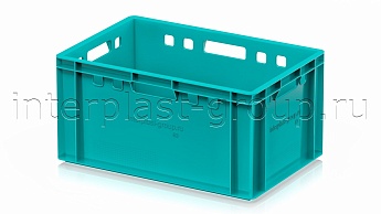 Ящик для мяса и колбасных изделий Е-3 бирюзовый в Волжском