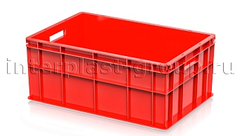 Ящик для молока, мяса, овощей и фруктов сплошной красный в Волжском Ящик для молока, мяса, овощей и фруктов сплошной красный в Волжском