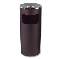 Урна металлическая с пепельницей, Титан, 29 л, черная, оцинкованная сталь в Волжском Урна металлическая с пепельницей, Титан, 29 л, черная, оцинкованная сталь в Волжском