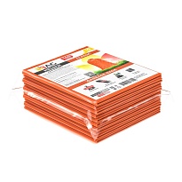 Мешки для мусора 160 л, оранжевые, в пачке 10 шт., ПВД, 40 мкм, 900х1100 мм, i-Bag в Волжском