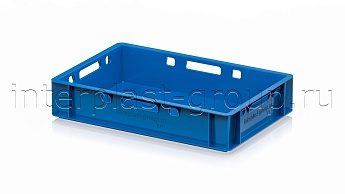 Ящик для мяса и колбасных изделий Е-1 голубой в Волжском