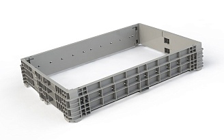 Складной пластиковый борт 1200х800х200 усиленный в Волжском Складной пластиковый борт 1200х800х200 усиленный в Волжском