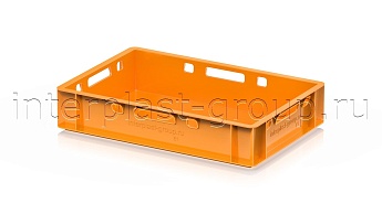 Ящик для мяса и колбасных изделий Е-1 оранжевый в Волжском