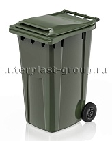 Контейнер для мусора 240 л зеленый облегченный 240 зеленый в Волжском Контейнер для мусора 240 л зеленый облегченный 240 зеленый в Волжском