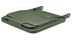 Комплект крышки для контейнера 120 л. зеленая